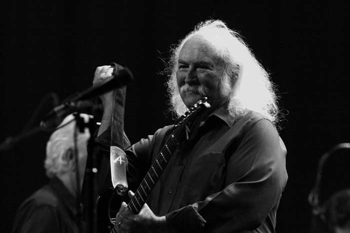 David Crosby, casi octogenario
