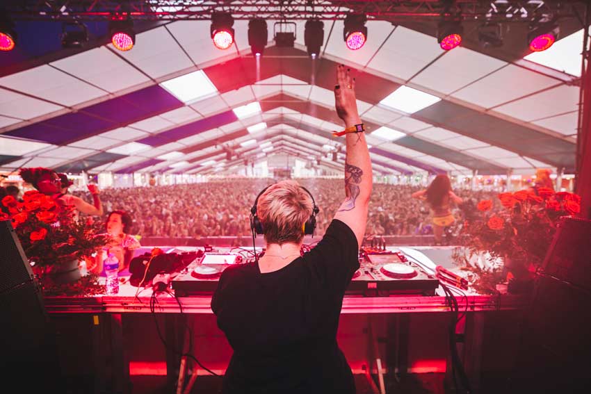 The Blessed Madonna. Fotografía: Nerea Coll, cortesía Festival Sónar