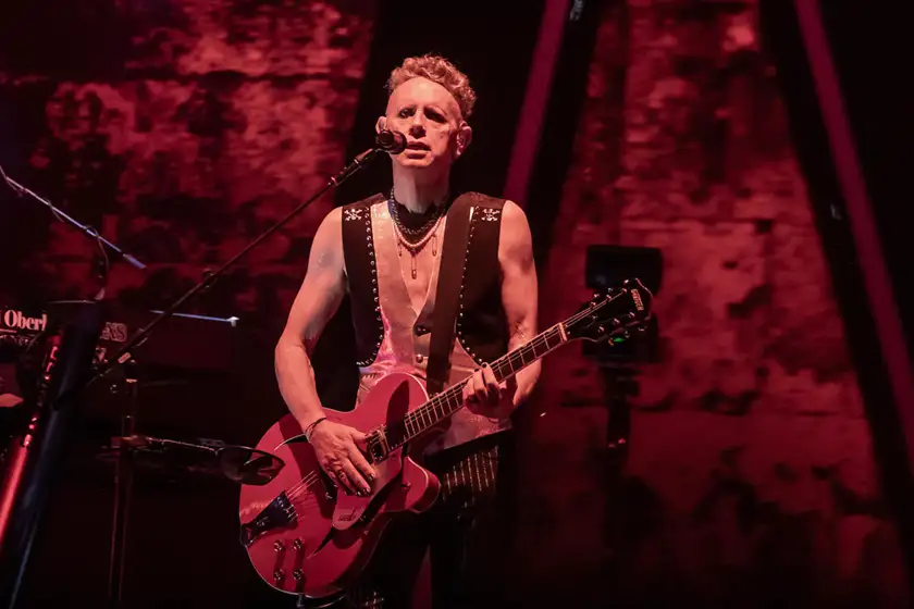 Martin Gore. Fotografía: Lulú Urdapilleta / Cortesía OCESA