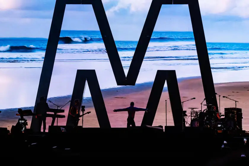 Depeche Mode. Fotografía: Lulú Urdapilleta / Cortesía OCESA