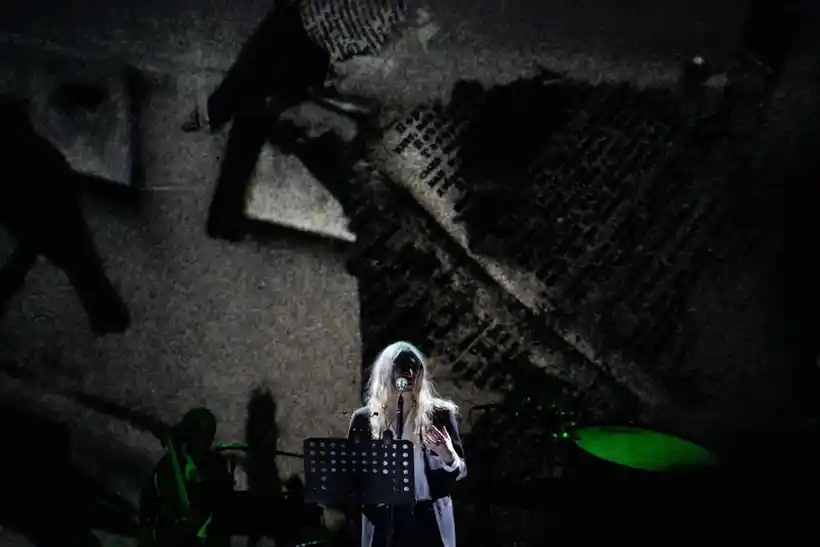 Patti Smith y Soundwalk Collective en el Teatro de la Ciudad