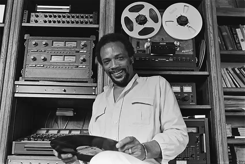 10 grandes temas con Quincy Jones tras las máquinas